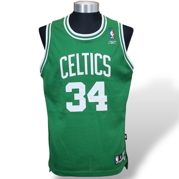 VTG - Boston Celtics‎ Men's Jersey Green Paul Pierce 34 Y2K Reebok size XL